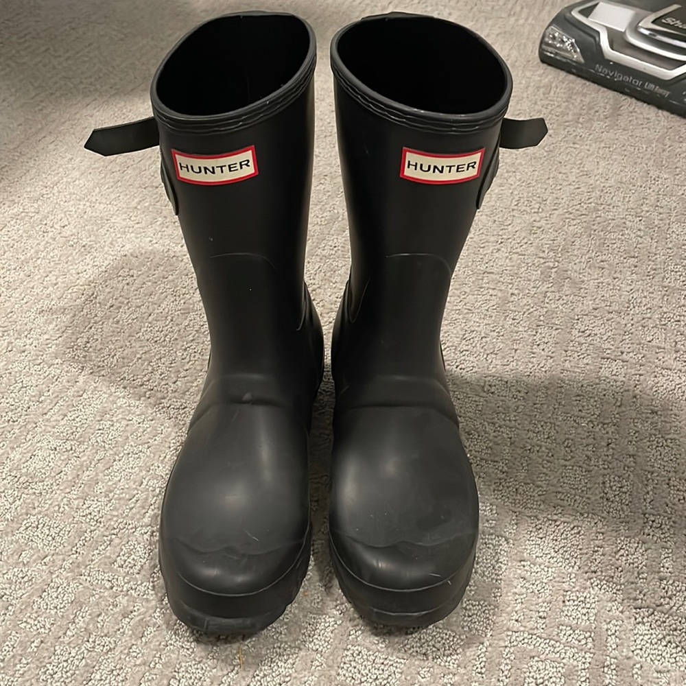 Women’s Hunter Boots size 7 black